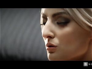 xCHIMERA - erotic motel apartment drill with platinum-blonde Katy Rose